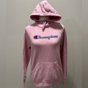 Champion Reverse Weave Women’s Hoodie Pink Size Small